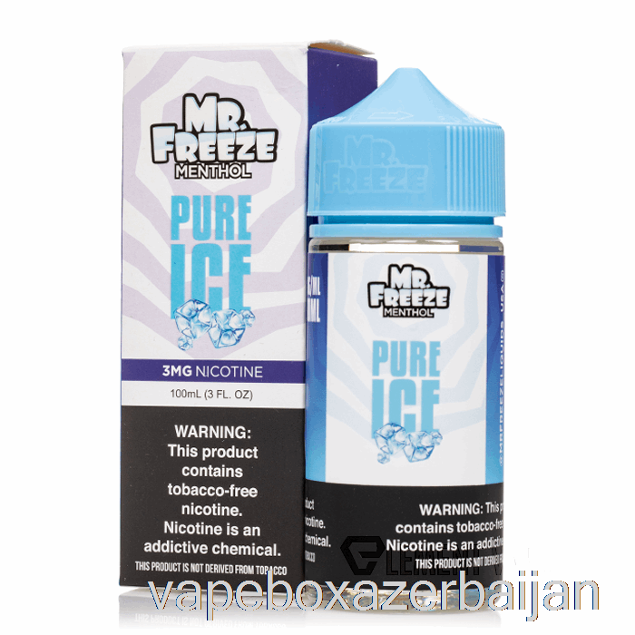 Vape Box Azerbaijan Pure Ice - Mr Freeze - 100mL 0mg